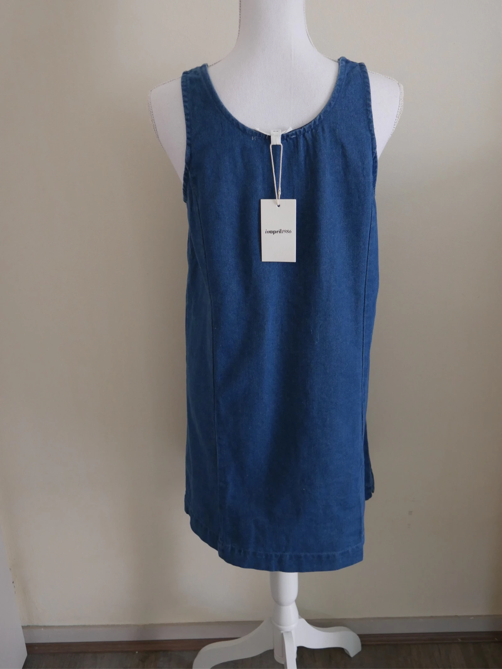 Robe en jean sans manches  – photo 3